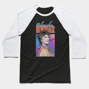 Blanche Deveraux / Original 80s Style Fan Art Design Baseball T-Shirt